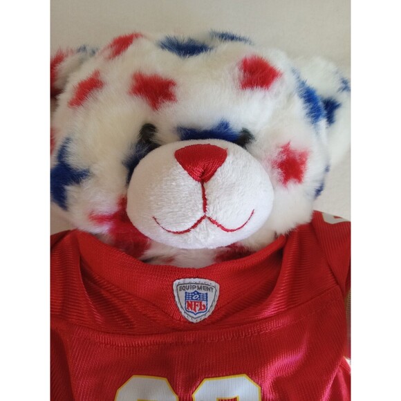 NFL ,BUILD-A-BEAR WORK SHOP T-SHIRT # 00 TEDDY BEAR PLUSH STUFFED ANIMAL TOY .14 - Picture 2 of 7